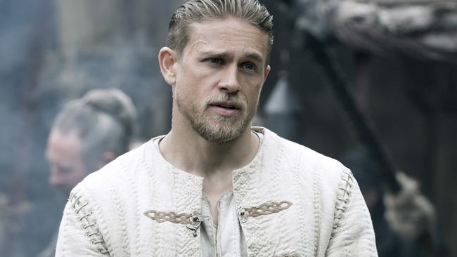 Charlie Hunnam kicks butt in King Arthur: Legend of the Sword. Warner Bros Pictures.