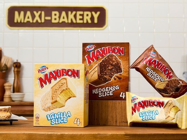 Maxi-Bon is dropping two nostalgic Hedgehog and Vanilla Slice ice cream flavours