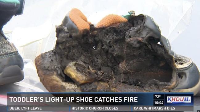 Skechers light up shop shoes burning feet