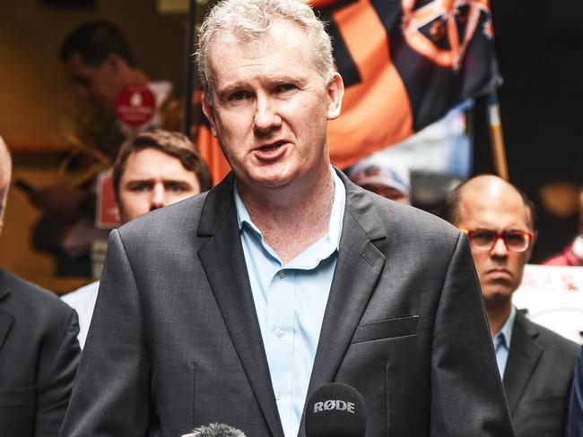 Tony Burke has attacked the government over the vaccine rollout. Picture: NCA NewsWire/Flavio Brancaleone