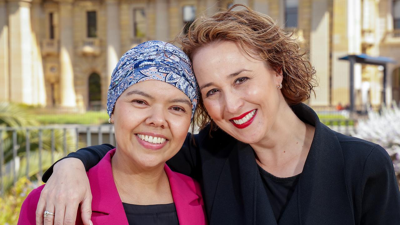 Labor MP’s ultimate pledge of solidarity for parliament bestie