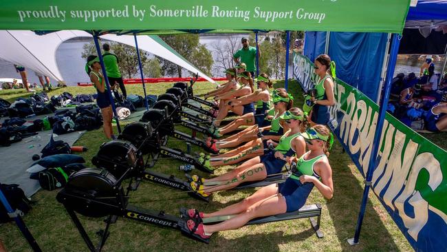 24.08.2024 - 2024 Brisbane Schoolgirl Rowing Association Championship. Photos by Stephen Archer.