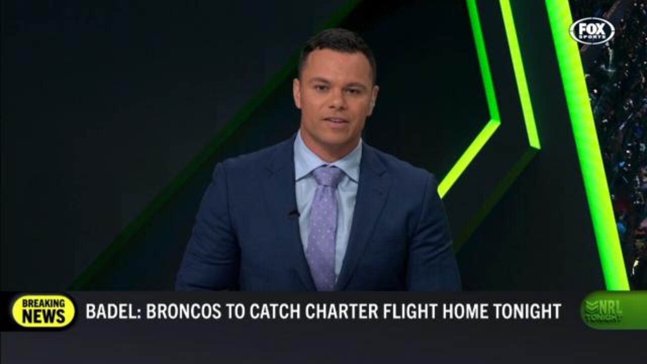 Broncos to catch emergency flight home