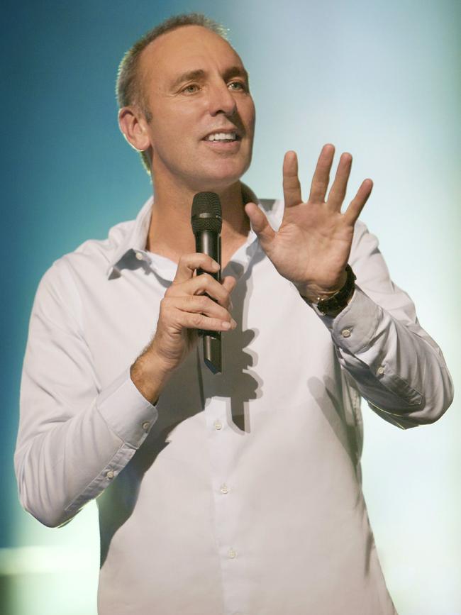 Pastor Brian Houston from Hillsong Church.