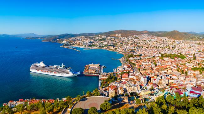 If you’re the kind of person who tends to get queasy at sea, you could consider cruising the Mediterranean Sea.