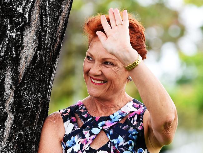 Pauline Hanson's One Nation has seen some supporters return to the Coalition. Picture: Zak Simmonds