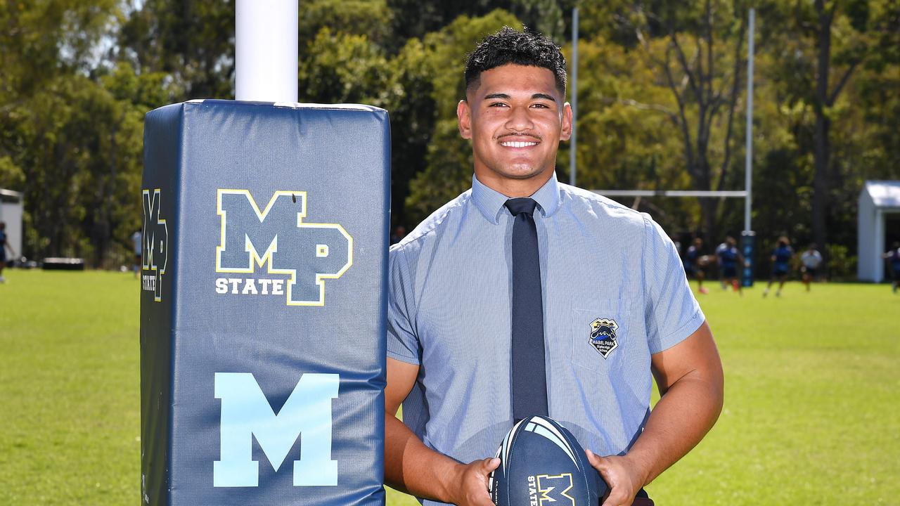 Alexanda Leapai Profile shots ahead of the Langer Cup rugby league. Thursday May 4, 2023. Picture, John Gass