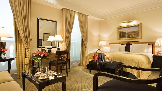  The bedroom at Sofitel Buenos Aires. Picture: Sofitel 