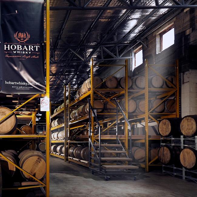 Hobart Whisky’s distillery/bond store in Moonah. Picture: Supplied.