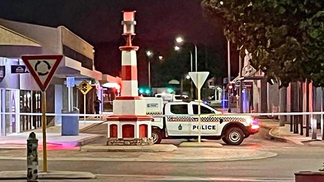 Police have shut down sections of Geraldton city centre in Western Australia’s Mid West region after a man was found overnight suffering serious injuries.