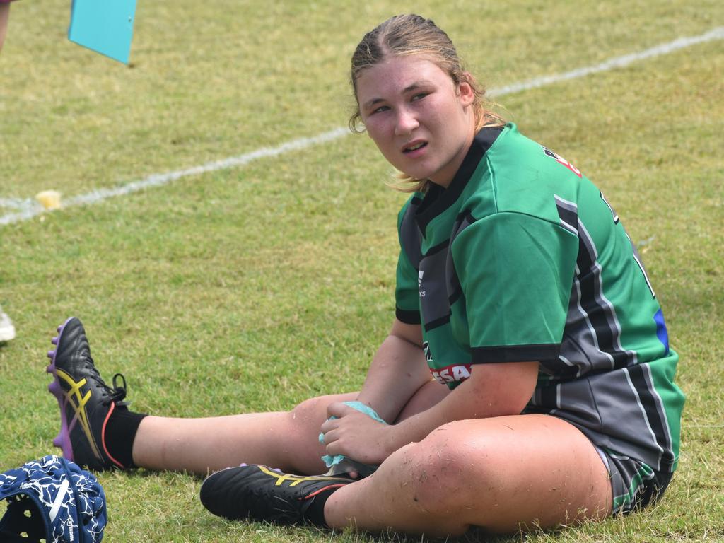 Faces of the CQ Capras under-17 and under-19 girls open trials at St Brendan's College, Yeppoon, on November 16, 2024.