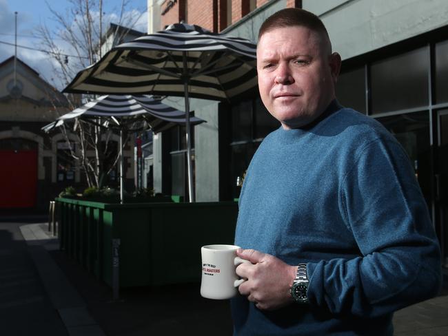 Coffee Cartel owner Nathan Johnston has labelled the cancellation of Comm Games a "disaster". Picture: Alan Barber