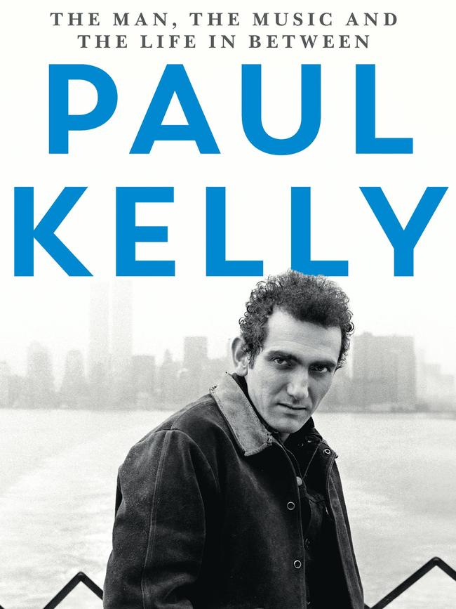 Cover detail: Paul Kelly: The Man, the Music and the Life in Between by Stuart Coupe
