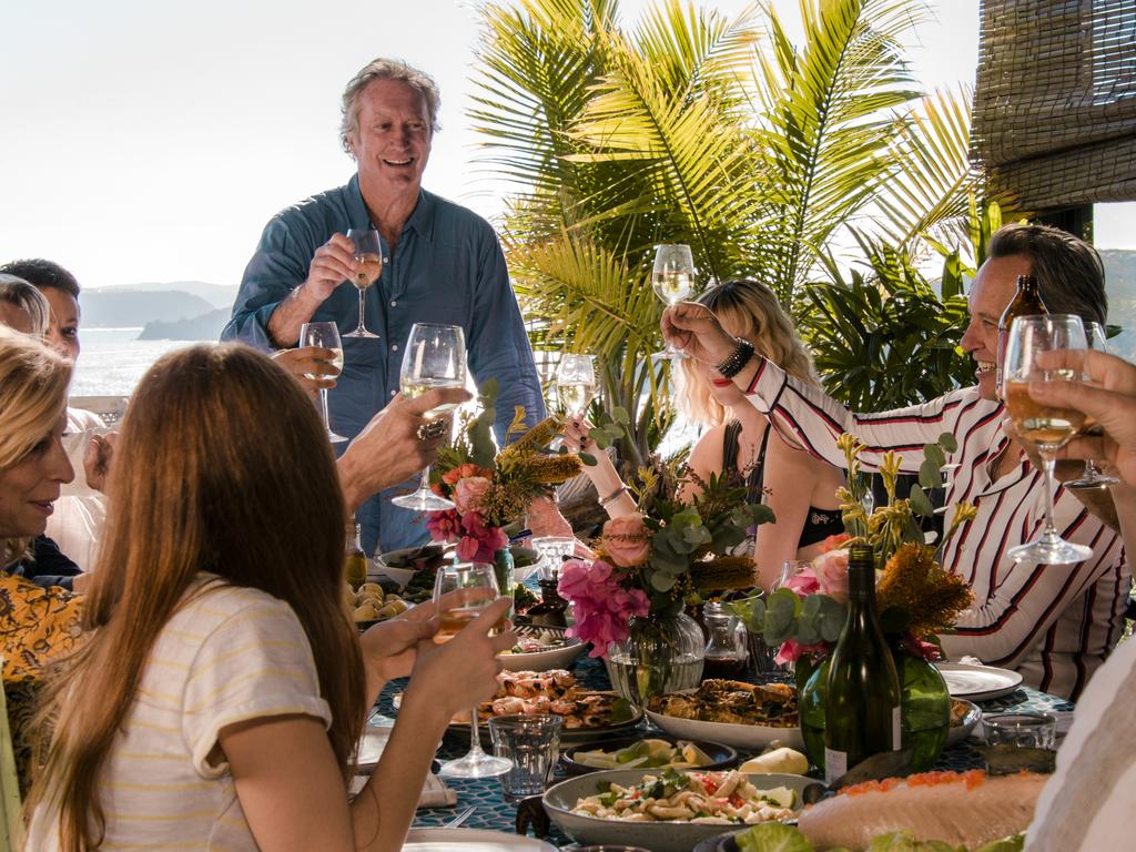 Bryan Brown in a scene from the movie Palm Beach.