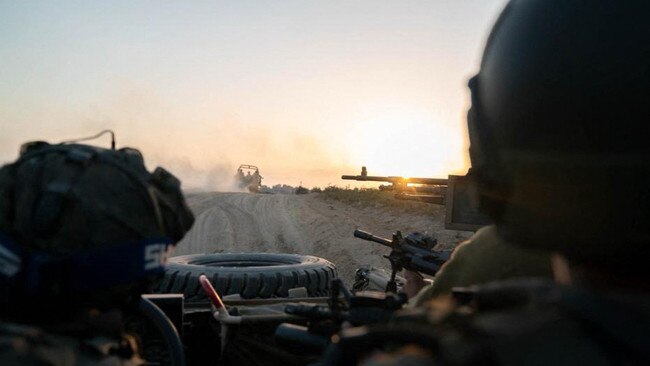 IDF troops during operations in northern Gaza, amid continuing battles between Israel and Hamas.