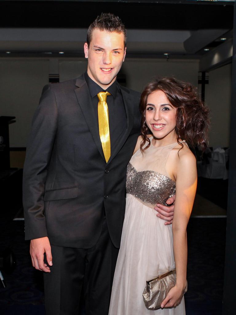 Josh Dorron and Jessie Cutts at the 2013 Centralian Senior College formal at the DoubleTree by Hilton. Picture: NT NEWS<br/>