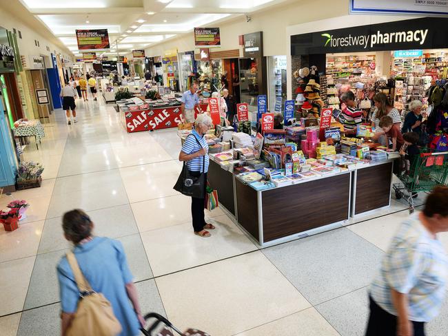 Forestway Shopping Centre clocked up 50 years last year and is now expected to be redeveloped.