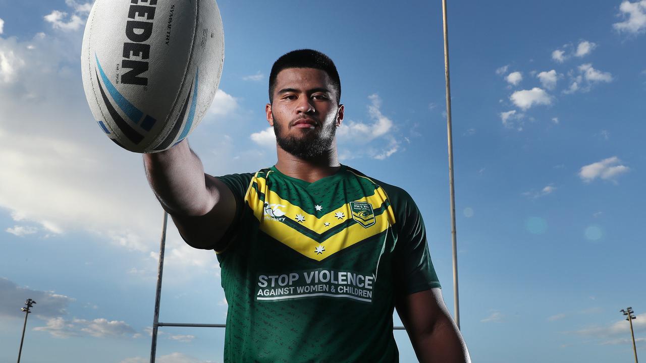 Payne Haas will make his Kangaroos debut..