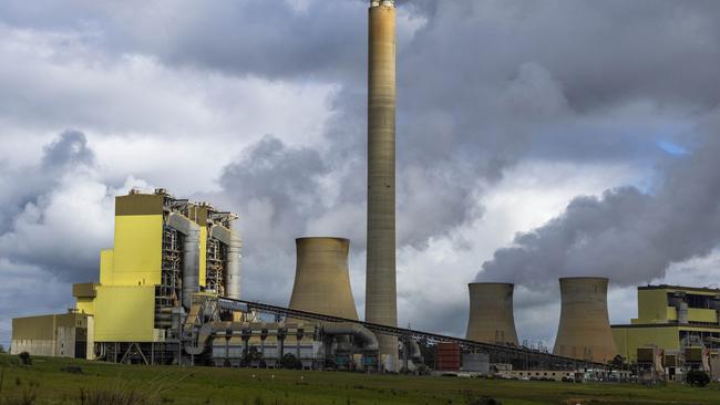 The Loy Yang power station in the La Trobe Valley. Picture: Aaron Francis