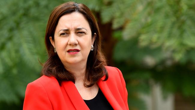 Queensland Premier Annastacia Palaszczuk.