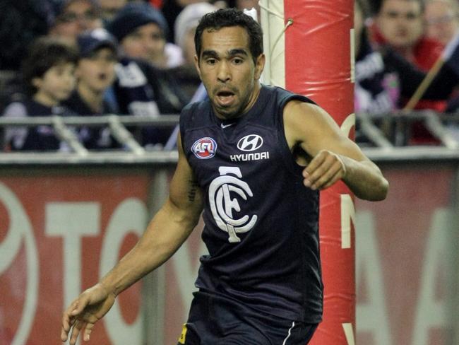 18/07/2009 SPORT: Carlton vs Sydney Swans. Etihad Stadium. Eddie Betts for Carlton.