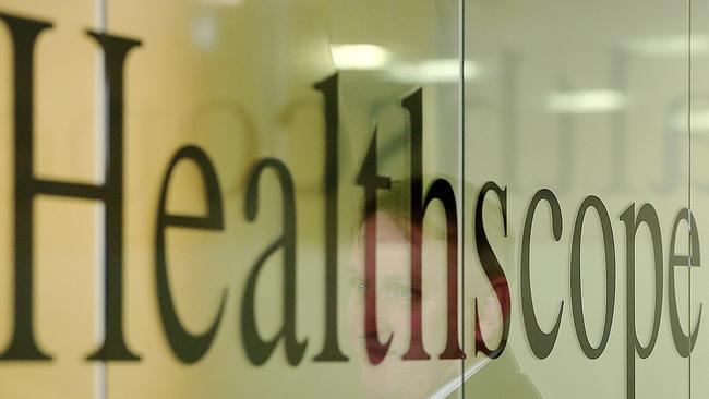 Healthscope is Australia’s second-biggest private hospital operator. Picture: Ian Currie