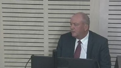 Daryl Maguire appearing at ICAC.