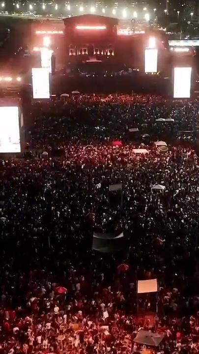 Over two million people attend free Lady Gaga concert