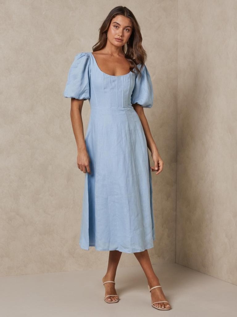 The iconic shop linen dress