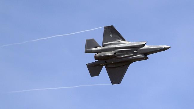 A Lockheed Martin F-35 jet. Picture: Rick Bowmer/AP