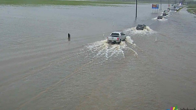 Flooding at Hamilton Plains. Picture: Whitsunday Regional Council