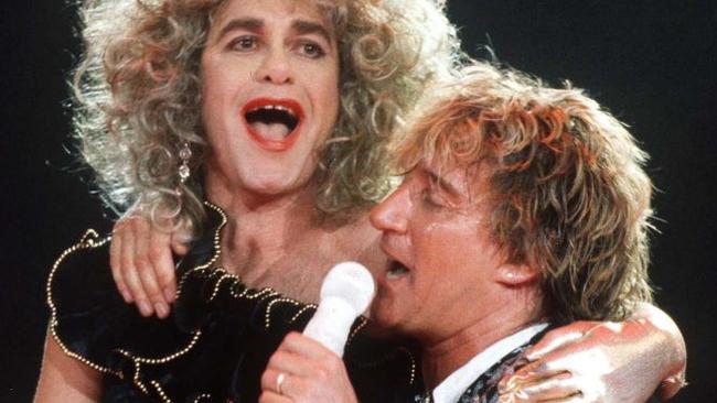 Elton John used to lure Rod Stewart onto the dance floor with poppers