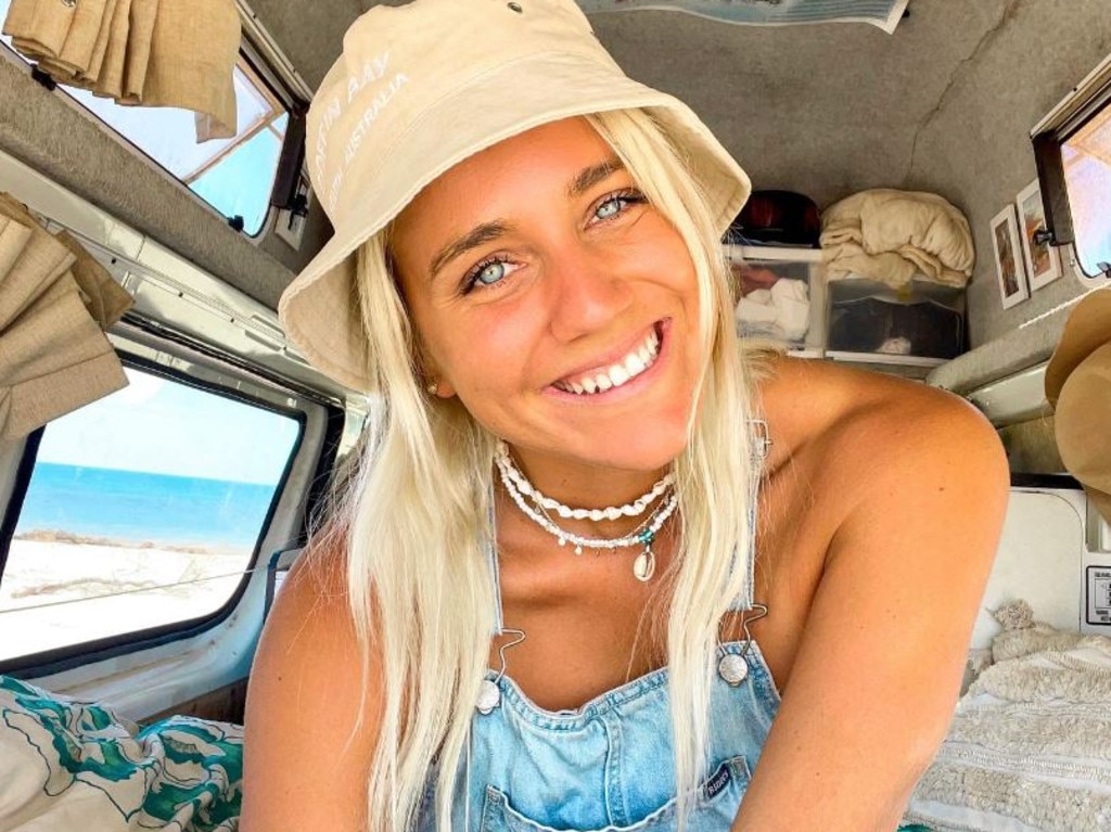 Blaze Lopes, 24, has been touring Australia since 2021. Picture: hurleyandagirly/Instagram