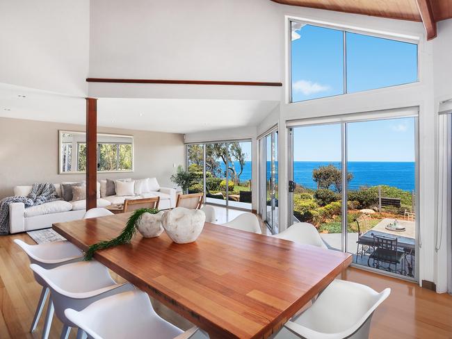 The property at 189 Del Monte Place, Copacabana, NSW. Anthony Albanese and his fiance Jodi Haydon have bought the $4.3m luxury beach home.