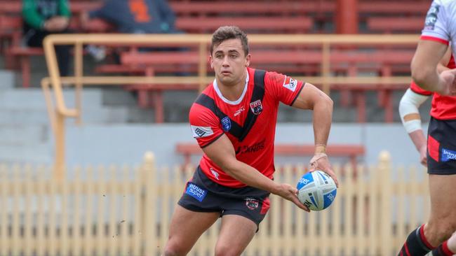 Brittain made his NRL debut last year for South Sydney. Photo by Steve Little.