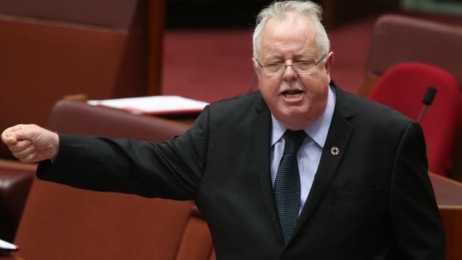 Senator Barry O'Sullivan will not undermine Malcolm Turnbull. Picture: Kym Smith