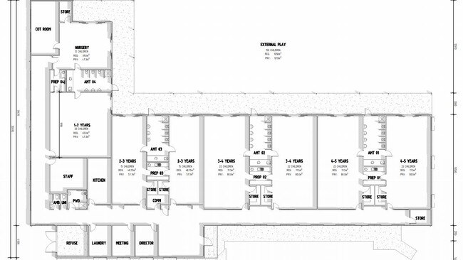 Plans for the child care centre.