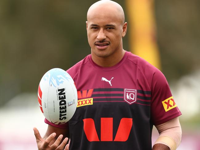 Felise Kaufusi is one of Queensland’s fiercest players. Picture: Chris Hyde/Getty Images