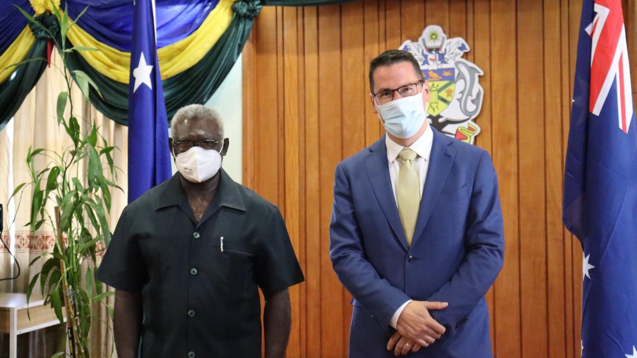 This visit by Zed Seselja to the Solomon Islands to meet Prime Minister Manasseh Sogavare wasn’t enough to stop the nation signing a security deal with China.