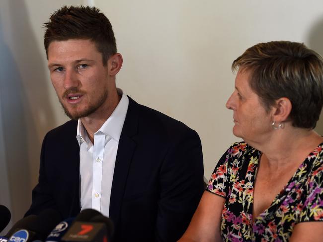 Cameron Bancroft has been hit with a nine-month ban. Picture: AFP