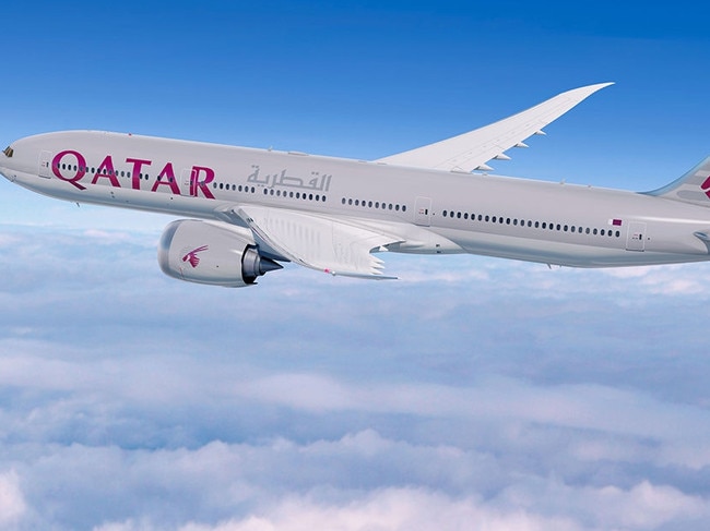 Qatar Airways Boeing B777. Supplied