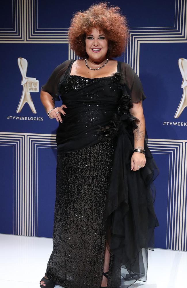 Singer Casey Donovan poses during the 59th Annual Logie Awards at Crown Palladium on April 23, 2017 in Melbourne, Australia. Picture: Scott Barbour/Getty Images
