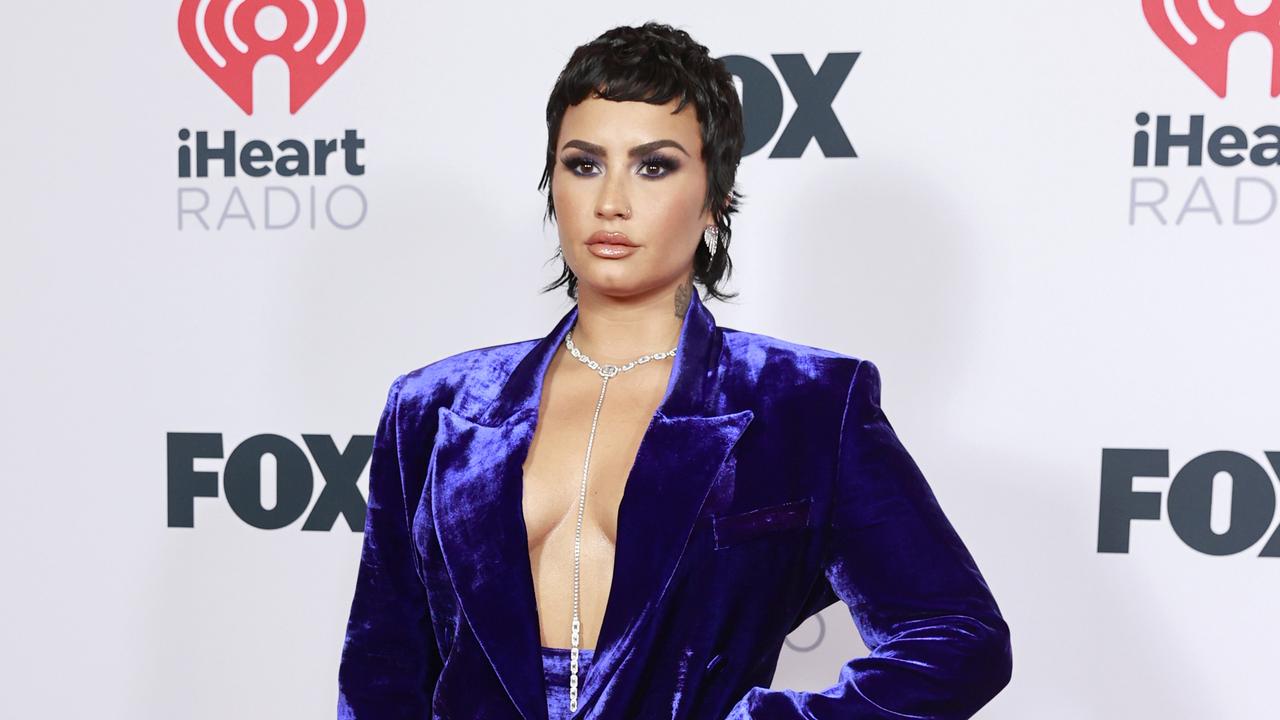 Demi Lovato says the ‘patriarchy’ held them back from coming out as non-binary. Picture: Emma McIntyre/Getty Images for iHeartMedia