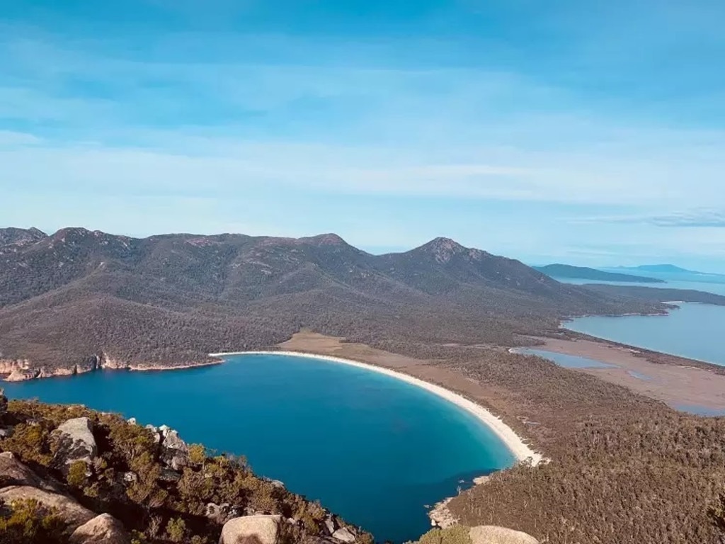 Tasmania’s Wineglass Bay.