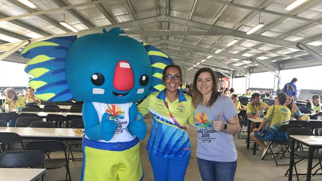 Borobi with some volunteers. Photo supplied.