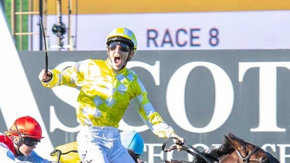 Port Lockroy wins the Group 1 Railway Stakes Picture: Western Racepix