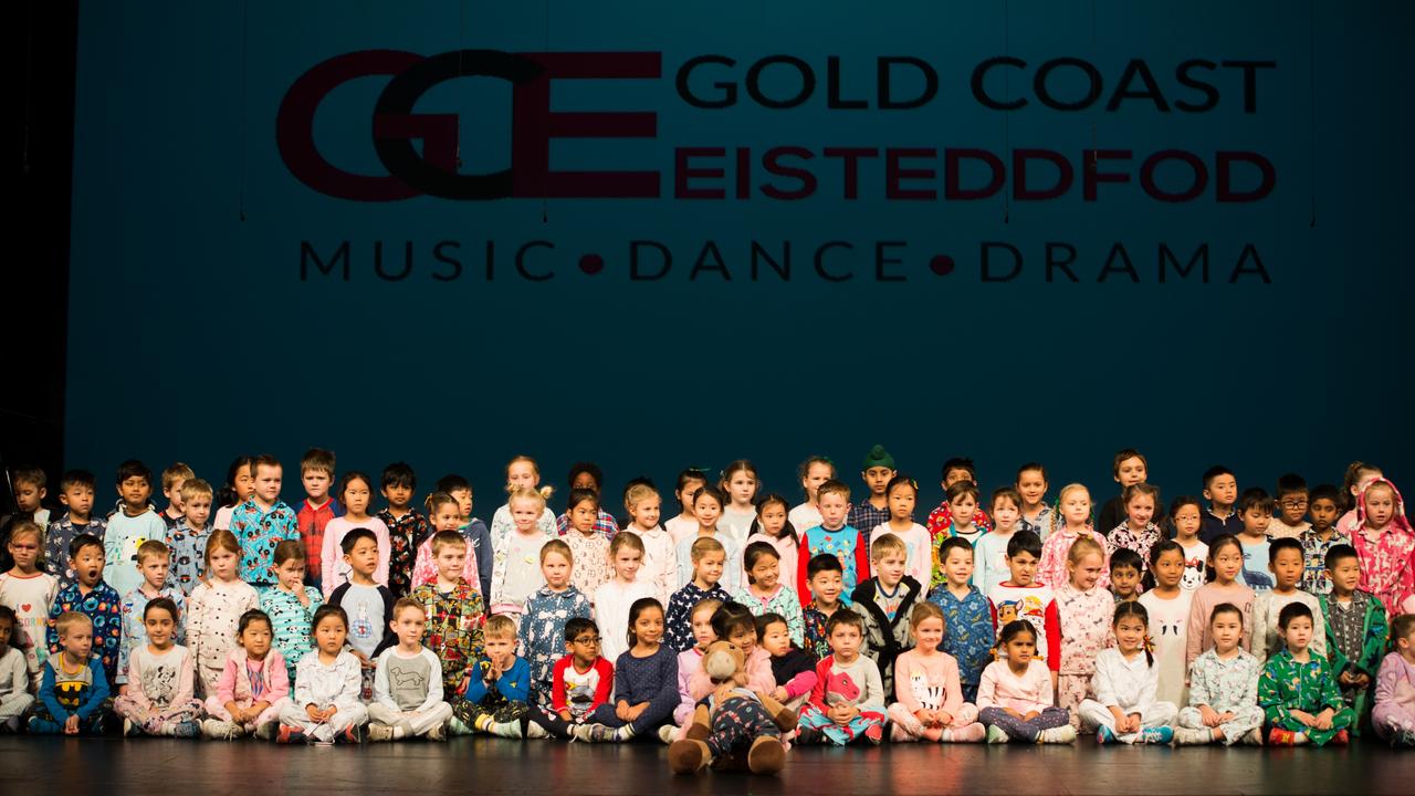 A.B. Patterson College Year 1 Choir at the Gold Coast Eisteddfod. Picture: Pru Wilson Photography.