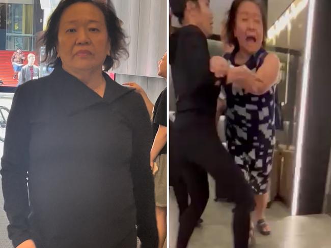 Hung-Jing Tiong has clashed with other residents at Aurora Melbourne Central.