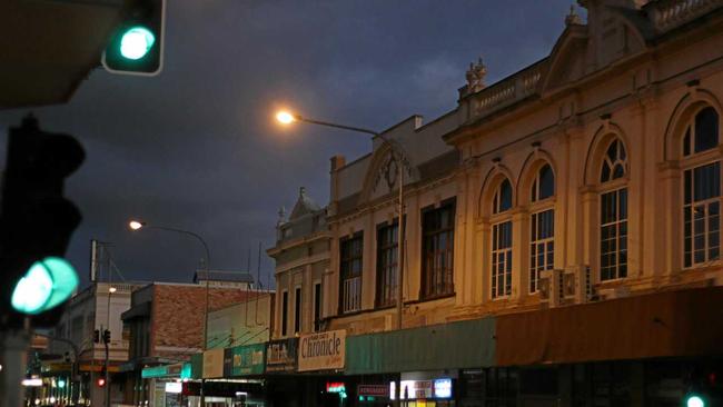 Maryborough at night. Picture: Contributed