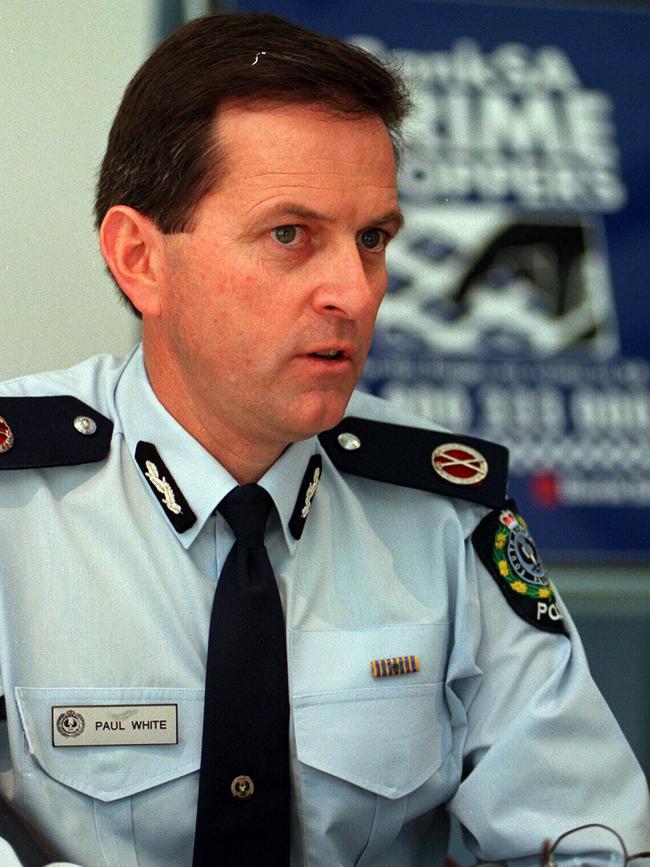 Former SA police assistant commissioner Paul White.